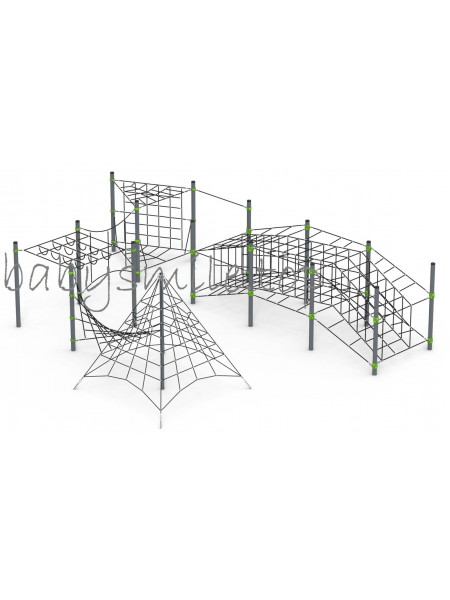 Ігровий канатний майданчик В-022